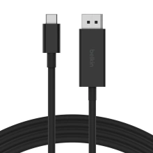 Belkin kabel USB-C na DP 1.4, 2m, black, AVC014bt2MBK