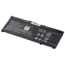 Baterie T6 Power pro notebook Hewlett Packard SR03052XL, Li-Poly, 11,55 V, 4550 mAh (52,5 Wh), black