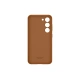 Samsung leather cover for Galaxy S23, brown