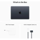 Apple MacBook Air 13, M2 8-core, 8GB, 256GB, 8-core GPU, dark ink