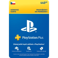Karta PlayStation Store - Dárková karta 445 Kč - elektronicky
