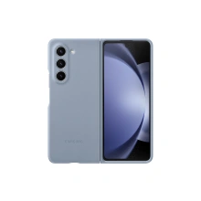 Samsung zadní kryt z eko kůže pro Galaxy Z Fold5, modrá