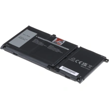 Baterie T6 Power pro Dell Inspiron 14 5406 2in1, Li-Poly, 11,25 V, 3555 mAh (40 Wh), black