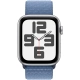 Apple Watch SE Cellular 44mm Silver/Winter Blue Sport Loop