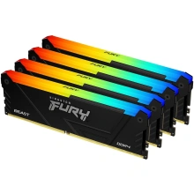 Kingston Fury Beast RGB 32GB (4x8GB) DDR4 3600 CL17