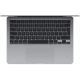 Apple MacBook Air 13, M3 8-core/8GB/256GB SSD/10-core GPU, Space Grey (M3, 2024)