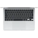 Apple MacBook Air 13, M3 8-core/8GB/256GB SSD/10-core GPU, silver (M3, 2024)