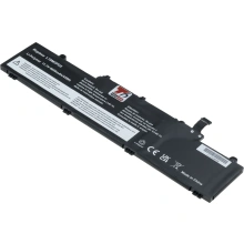 Baterie T6 Power pro Lenovo ThinkPad E15 Gen 4 21EE, Li-Poly, 11,1 V, 4050 mAh (45 Wh), black