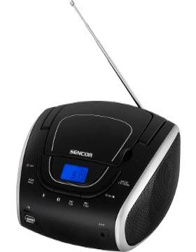 Sencor SPT 1600 BS Rádio s CD / MP3 / USB