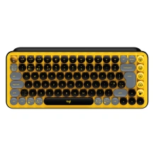 Klávesnice Logitech POP Keys US - blast yellow (920-010735)