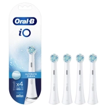 Oral-B iO Ultimate Clean White 4 ks, white