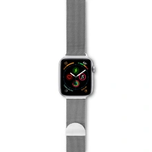 EPICO milánský tah pro Apple Watch 42/44mm, silver