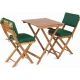 FIELDMANN Set záhradného nábytku (stôl + 2 stoličky) FDZN 4010-T