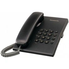 Panasonic KX-TS500FXB jednolinkový telefón, čierny