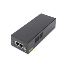 Digitus Injektor Gigabit Ethernet PoE ++, napájecí piny 802.3bt: 4/5 (+), 7/8 (-) a 3/6 (+), 1/2 (-)