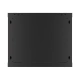 Lanberg WF01-6609-00B, nástěnný rozvaděč 9U/600x600, plechové dveře, černá