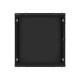 Lanberg WF01-6412-00B, nástěnný rozvaděč, 12U/600x450, plechové dveře, černá