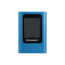Kingston IronKey Vault Privacy 80 - 1,92TB, blue
