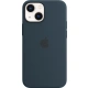 Apple silikonový kryt s MagSafe pro iPhone 13 mini, hlubokomořsky modrá