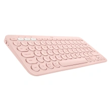 Klávesnice Logitech Bluetooth Keyboard K380, US (920-009867) růžová